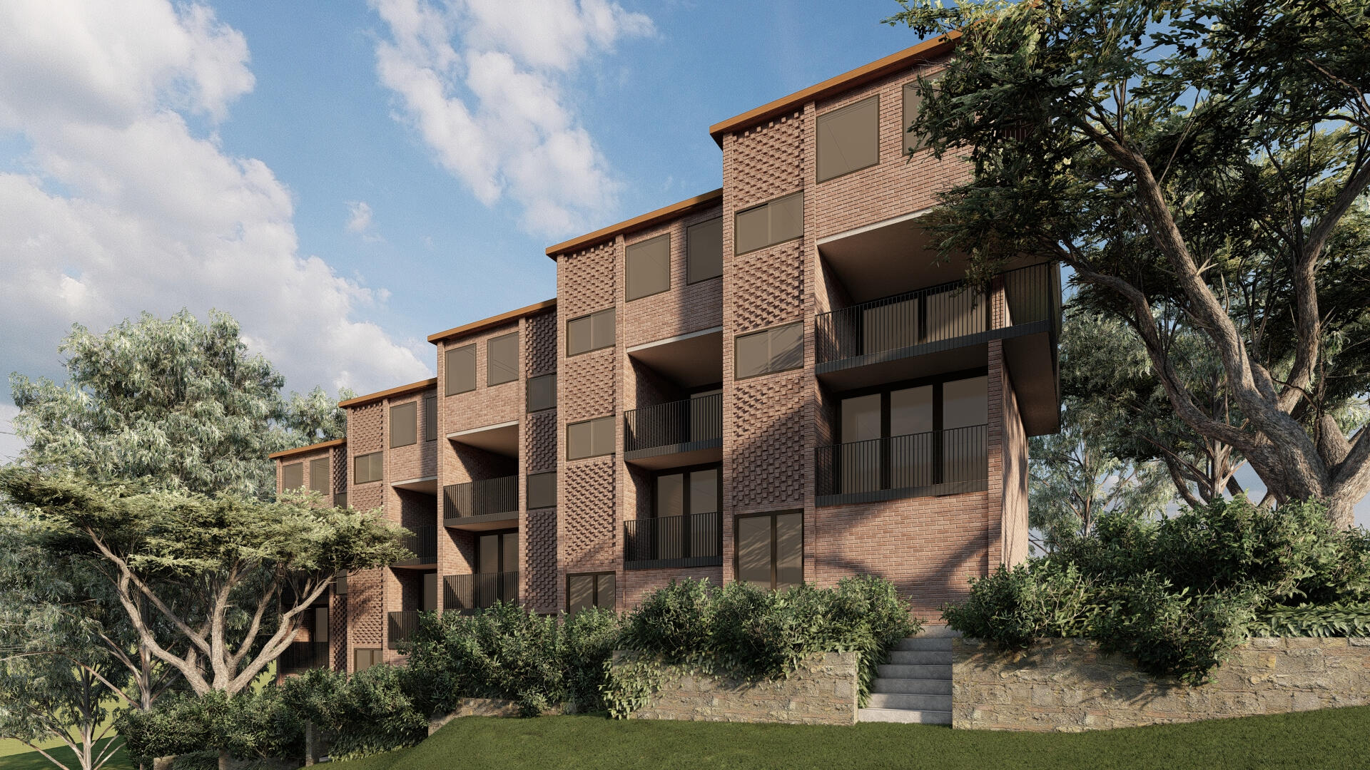 Paddington front facade renovation Studio Violett Paddington renovation featuring textured facade detailing, refined balustrade design, and dynamic natural light
